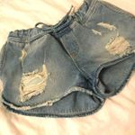 Sadie and Sage Elastic Waist Real Denim Shorts Photo 0