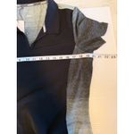 Adidas  Women's Black Grey Golf Range Dress Short Sleeve V-Neck Pockets Size L Photo 5