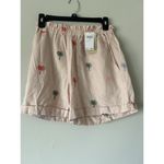 Elie Tahari  Pink Tropical Linen Blend Shorts Sz Small Preppy Summer Vacation New Photo 9