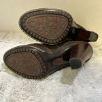 Elegant Brown Women's Heeled Shoes Size 7 Photo 5