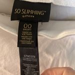 Chico's FINAL MARKDOWN  White Bermuda shorts 00 xs 2 Photo 2