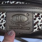 ILI Genuine Leather Golden Fold Over Clutch Photo 1