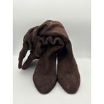 Women’s Hot in Hollywood Size 7 Chocolate Brown Suede Knee High Boots Photo 1