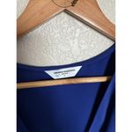 Amanda Uprichard  Matthews Admiral Surplice V-Neck Midi Dress Medium Slit Photo 1