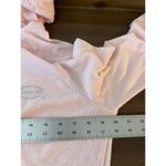 Bebe  Bling Sparkle Hoodie Pink Terry Cloth Full Zip Close Size Medium Y2K Photo 4