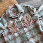 Bohme  plaid shacket pastel color way‎ Photo 3