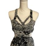 Stylestalker  Snakeskin Venom Cutout Open Back Sleeveless Maxi Dress Sz 6 Photo 2
