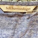 Soft Surroundings Shell Seeker ResortWear Beach Embroidered Tunic/ Dress ~L🧡 Photo 9