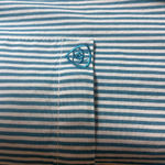 Ariat  Women's Blue Striped Button Down Shirt Photo 4