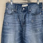 Madewell jeans daisy The perfect summer jean size 26 like new cotton embroidered Photo 2