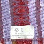 infinity Eco By Rising Tide Red/Purple Mohair & Organic Cotton Knit Blend Scarf Photo 4