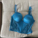 Victoria's Secret  VERY SEXY Shine Strap Logo Rhinestone‎ Push-Up Corset Photo 2