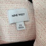 Nine West Pink Bomber Jacket Tweed Photo 1