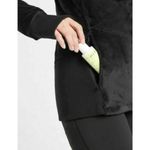 Athleta  Black Cloud Fleece Full Zip Jacket Size XS Photo 2
