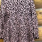 Ann Taylor Pink Giraffe Animal Print Sweater Dress Photo 4
