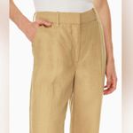 NWOT Aritzia Wilfred Author Linen Wide Leg Pant In Color Sandy Beige Tan Size 8 Photo 2
