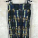 LuLaRoe Tribal Patterned Knit Pencil Skirt NWOT Size Medium Photo 0