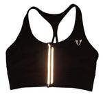 Firmabs Racerback Sports Bra Size Small Black Photo 0