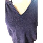 Distressed Sundance blue distressed wash vee neck short sketch cotton light pull Size M Photo 3