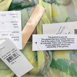 HYPE NWT Pastel Silk Floral Dress Size 6 Yellow Photo 7