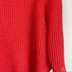 Eileen Fisher 100% Linen Coral Open Knit Too Sweater Sz Small Lagenlook Photo 9