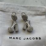 Marc Jacobs NWOT Marc Jacob’s Elegant Silver Shoe Earrings Photo 13