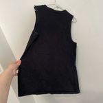 Torrid  3 Plus Size Foxy Cutout Tank Solid Black High Neck Choker Cotton Blend 3X Photo 14