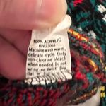 FLAWED Vintage Floral Sweater Women’s Med/Large (approx) Glamour Knit mock neck Size undefined Photo 5