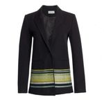Derek Lam  10 Crosby Embroidered Hem Blazer Jacket Photo 2