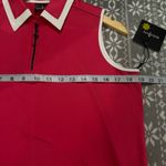 NWT Belyn Key Bk Birdie Sleeveless Polo Golf Tank Melon Pink‎ Size Small Pink Photo 9