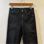 Veronica Beard  Ryleigh Slim Straight High Rise Jeans Washed Onyx Size 28 Photo 3