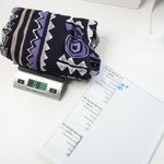 VTG Nina Piccalino AOP Tribal Abstract Print Maxi Dress Square Neck 80s 90s USA Size 12 Photo 5