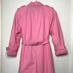 CUSTOM Light Pink Trench coat Size 8 Photo 3