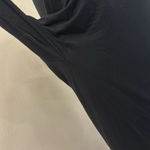 Eileen Fisher Black Long sleeve Midi Dress- soft and stretchy Photo 3