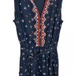 Gap  | Embroidered midi tier floral boho peasant dress Size S Photo 3