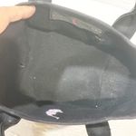 Ralph Lauren Big Embroidered Purple Pony Mini Canvas Tote Bag Black Photo 2