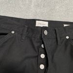 frame denim Frame Jeans Womens 30 Black Le Slouch Utility Straight Leg Double Knee Cropped Photo 5