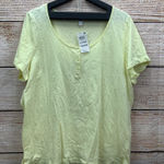 Charter Club  Intimates Henley Top Spring Floral Button Up [Size‎ XL] Photo 0