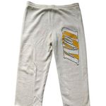 Vintage Santee Cream Sweatpants with ‘U of M’ M Yellow Size M Photo 0