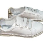 NEW Dolce Vita Marny Sneakers White Hook & Loop Low Top Shoes Calf Hair Size 9 Photo 2