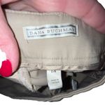 Dana Buchman Dana‎ Buchman khaki flat fronted cropped chinos pants 12 Photo 4