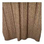Current Air Anthropologie Dress Women XL Brown Cable Knit Midi Sweater Dress Photo 6