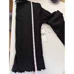 Robert Rodriguez NWT "Dalia" Ribbed Sweater - Black, Scalloped Neck, Size S Photo 9