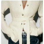 ZARA WOOL BLEND KNIT CARDIGAN SIZE small NO BELT 👈🏻 Photo 7