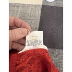 Vintage 1970’s Gilligan & O’Malley Red Lace Nightgown Maxi Dress Size Large Photo 8