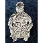 Lululemon Women's Jacket Hooded Vented Full Zipper Black Gray Peach Sz 4 Photo 10