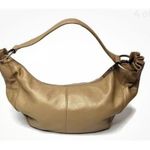 Hobo International Slouch 90s Style Gold Shoulder Bag w/story card Medium Photo 3