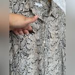 Equipment  Slim Signature snake effect print silk shirt XXL Photo 2