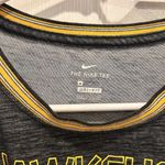 Nike  Women's University of‎ Iowa Hawkeyes Crop Top Medium Dri-Fit Cotton Blend Photo 3