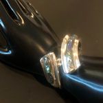 TAXCO Sterling Silver 925 and Abalone Shell Inlay Hinged Cuff Bracelet Photo 4